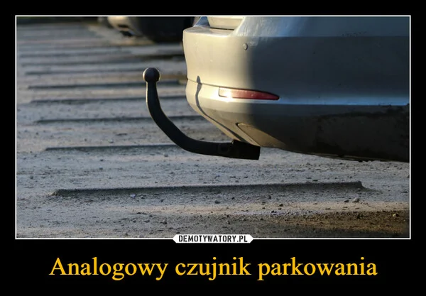 Analogowy czujnik parkowania