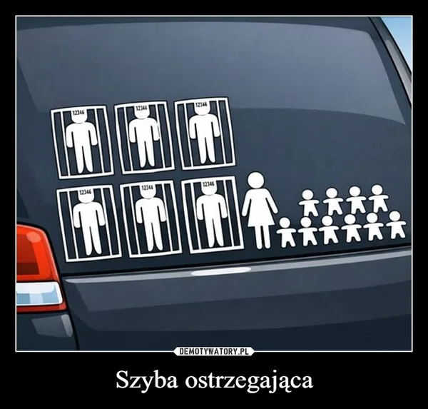 Szyba ostrzegająca