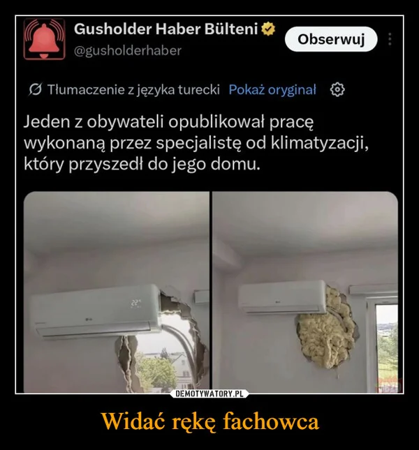
    Widać rękę fachowca