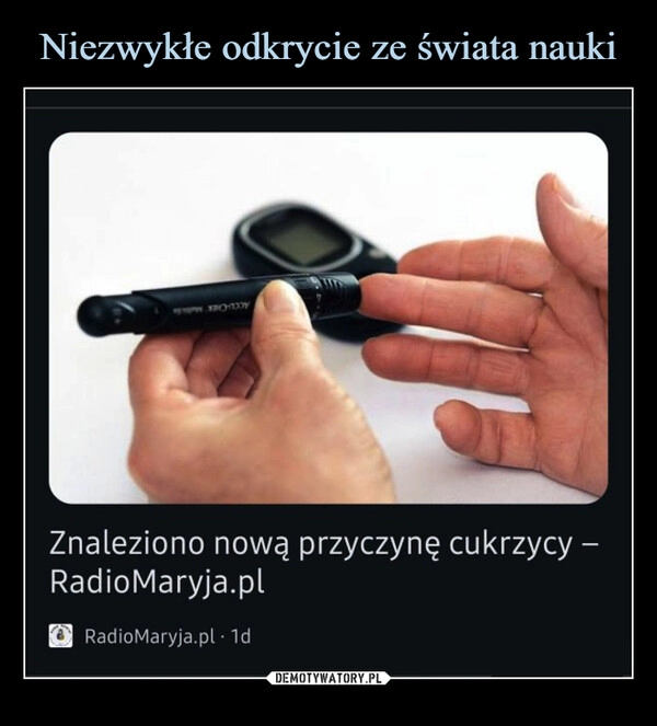 
    Niezwykłe odkrycie ze świata nauki