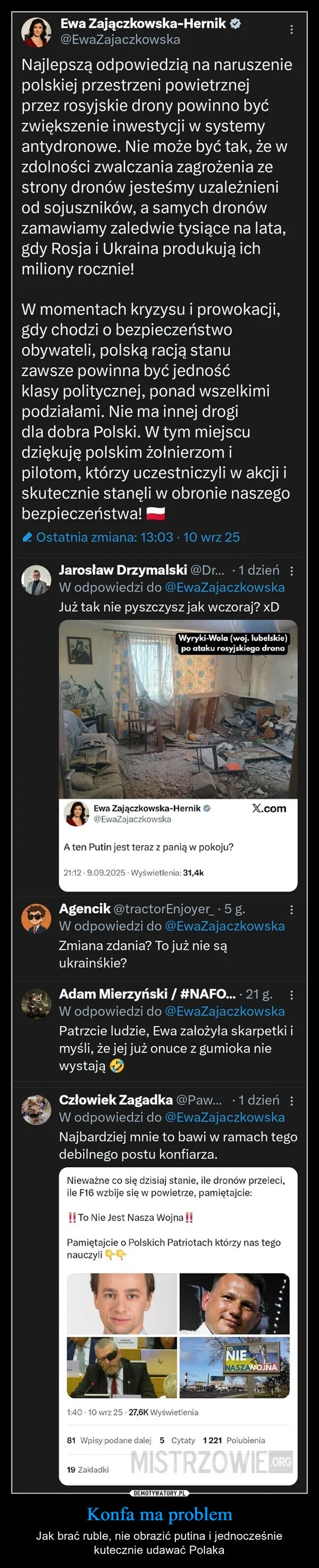 
    Konfa ma problem