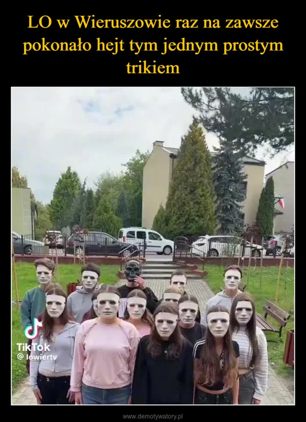 LO w Wieruszowie raz na zawsze pokonało hejt tym jednym prostym trikiem