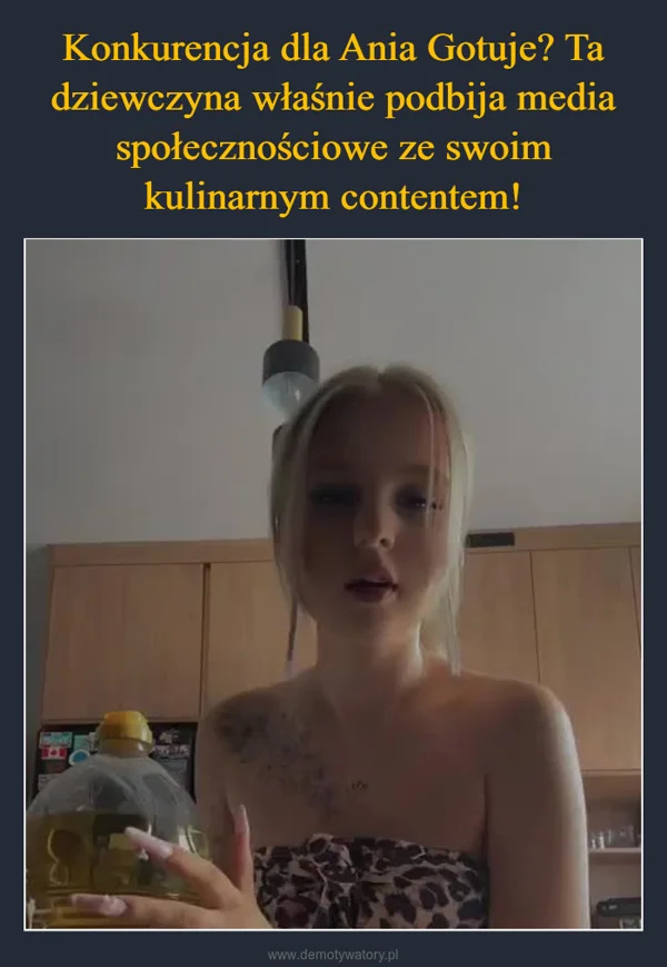 Konkurencja dla Ania Gotuje? Ta dziewczyna właśnie podbija media społecznościowe ze swoim kulinarnym contentem!