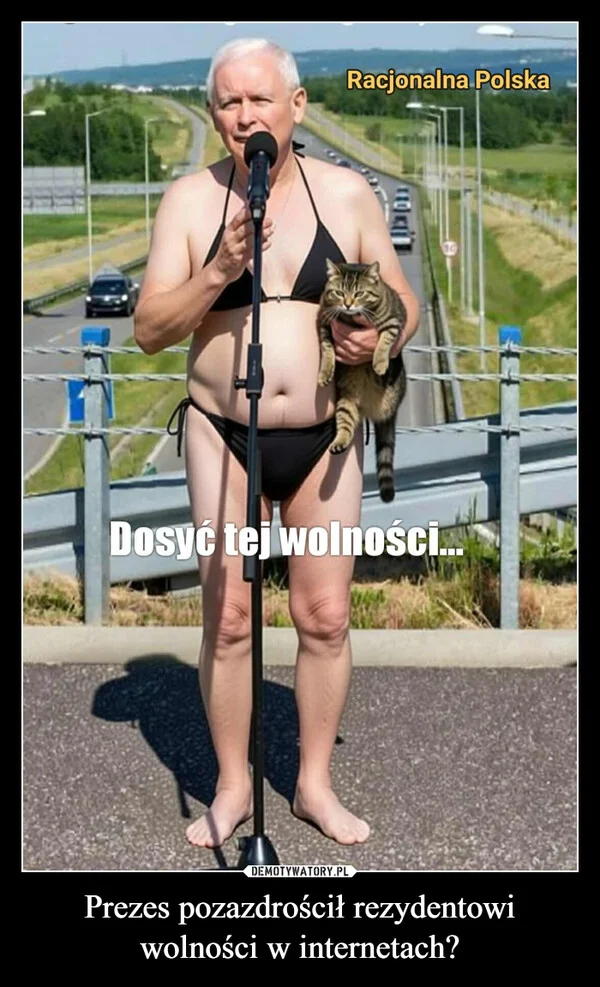 
    Prezes pozazdrościł rezydentowi wolności w internetach?