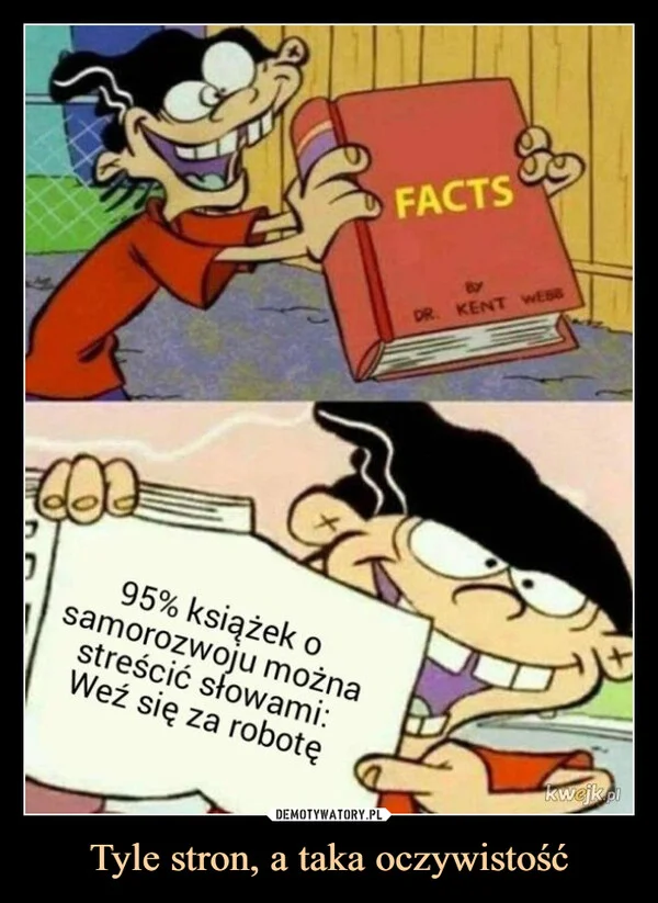 
    Tyle stron, a taka oczywistość