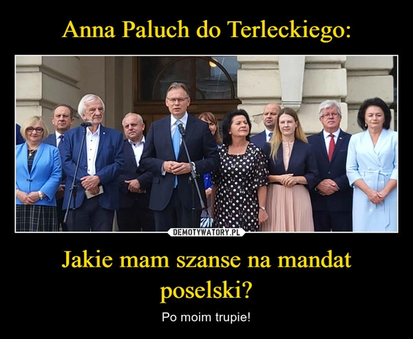 
    Anna Paluch do Terleckiego: Jakie mam szanse na mandat poselski?