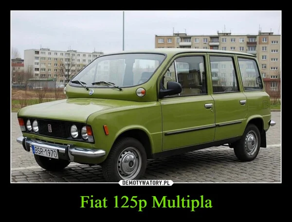 
    Fiat 125p Multipla