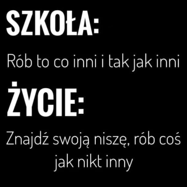 
    Szkoła i życie