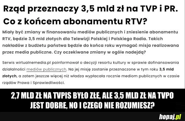 
    3,5 mld na TVP