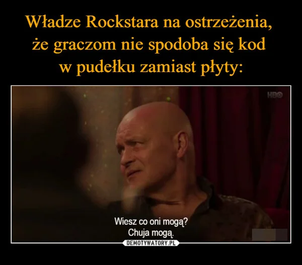 
    Władze Rockstara na ostrzeżenia, że graczom nie spodoba się kod w pudełku zamiast płyty: