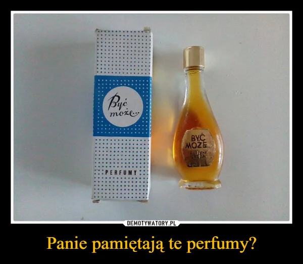
    Panie pamiętają te perfumy?