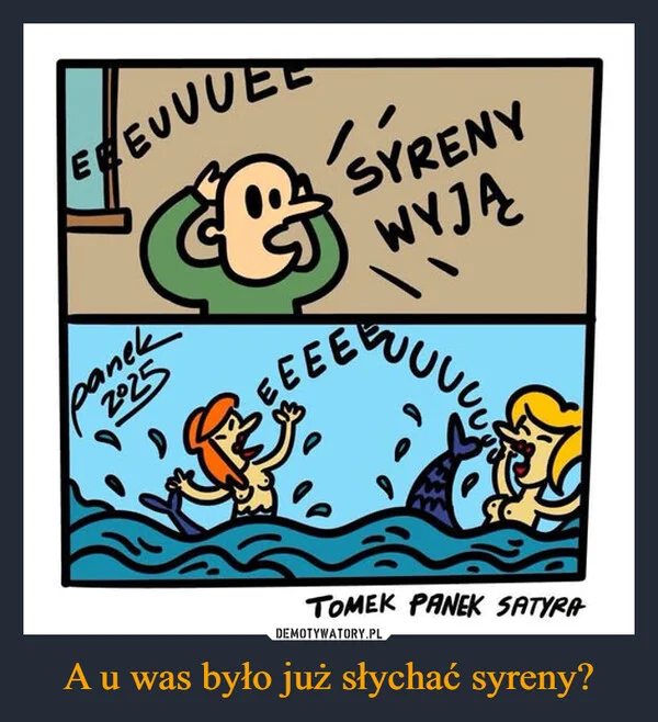 
    A u was było już słychać syreny?
