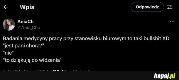 
    Medycyna pracy w pigułce.