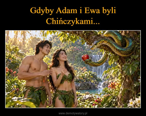Gdyby Adam i Ewa byli Chińczykami...