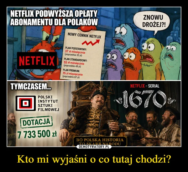 
    Kto mi wyjaśni o co tutaj chodzi?
