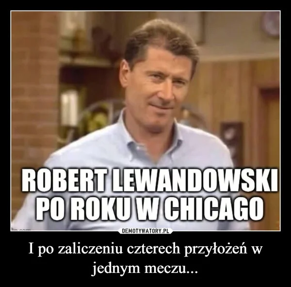 I po zaliczeniu czterech przyłożeń w jednym meczu...