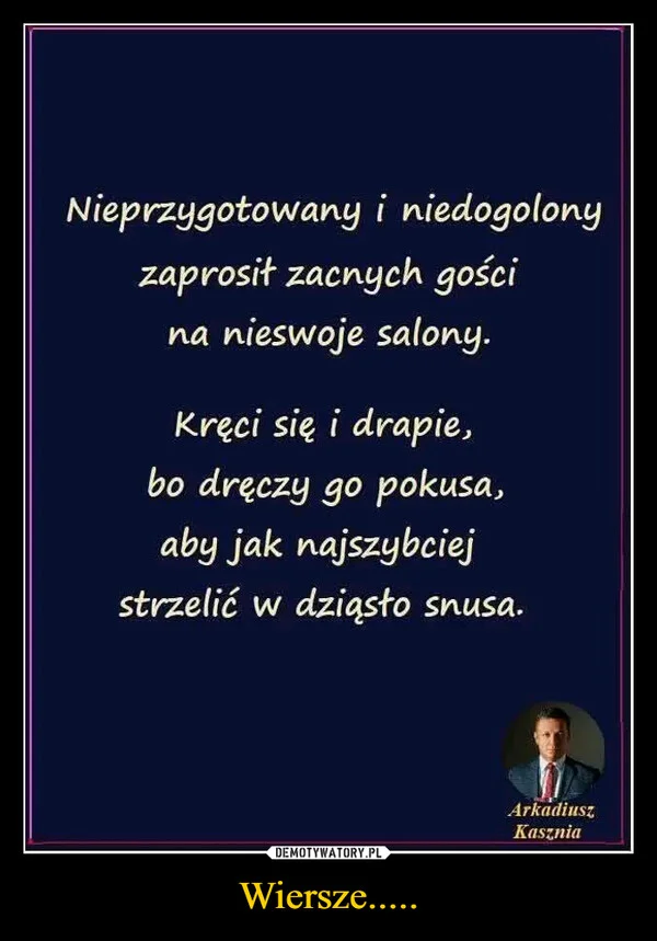 
    Wiersze.....