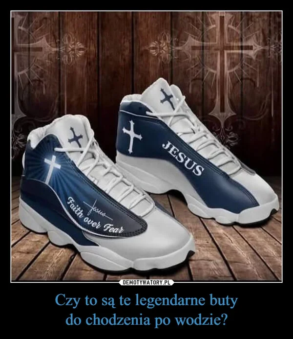Czy to są te legendarne buty do chodzenia po wodzie?
