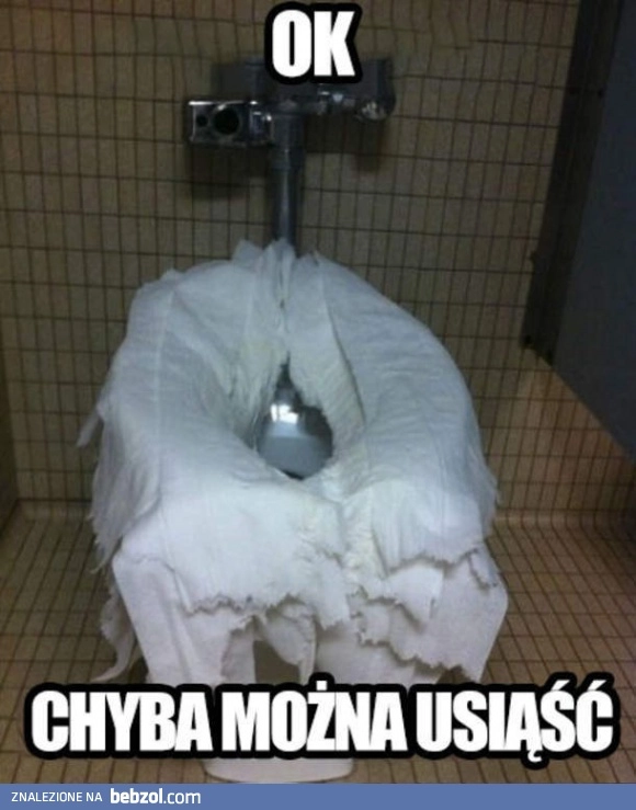 Chyba można usiąść