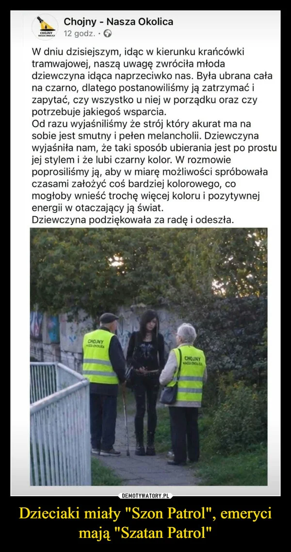 Dzieciaki miały 