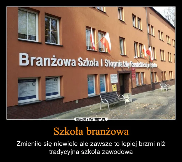 
    Szkoła branżowa