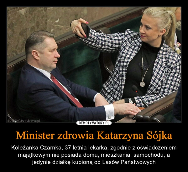 
    Minister zdrowia Katarzyna Sójka