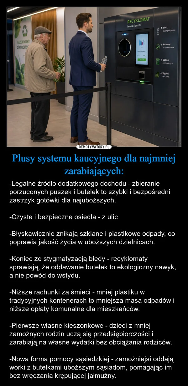 
    Plusy systemu kaucyjnego dla najmniej zarabiających:
