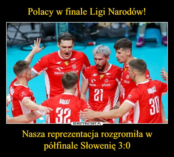 
    Polacy w finale Ligi Narodów! Nasza reprezentacja rozgromiła w półfinale Słowenię 3:0