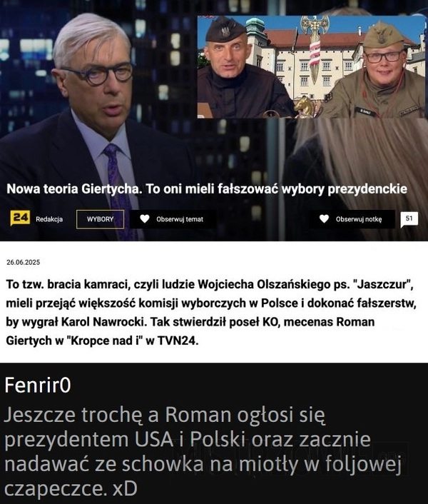 
    Nowa teoria Giertycha