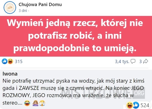 
    Jedna rzecz