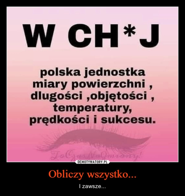 
    Obliczy wszystko...