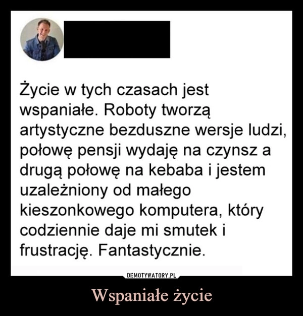 
    Wspaniałe życie