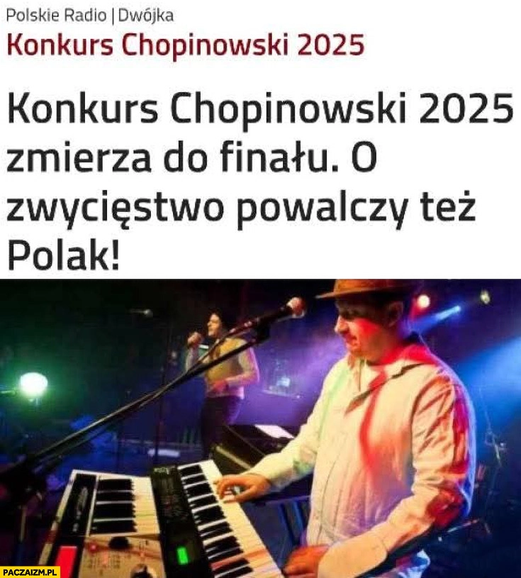 
    Konkurs Chopinowski 2025 o zwycięstwo powalczy też Polak Walaszek figo fagot