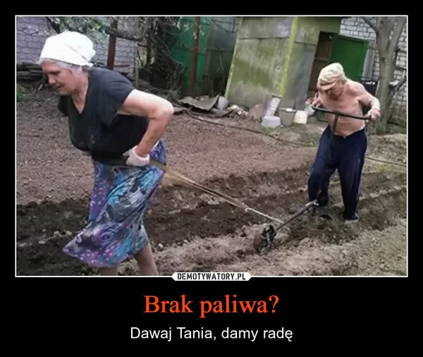 
    Brak paliwa?