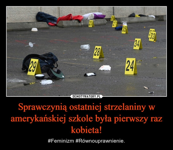 
    Sprawczynią ostatniej strzelaniny w amerykańskiej szkole była pierwszy raz kobieta!