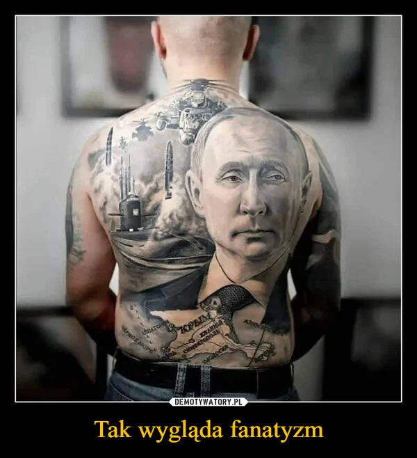 
    Tak wygląda fanatyzm
