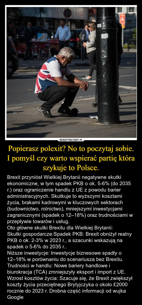
    Popierasz polexit? No to poczytaj sobie. I pomyśl czy warto wspierać partię która szykuje to Polsce.