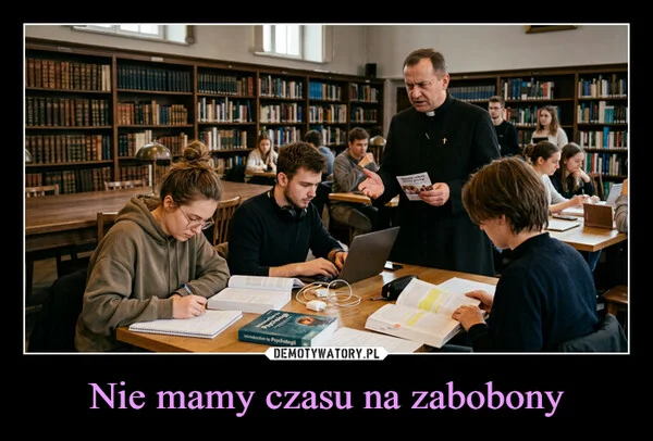 Nie mamy czasu na zabobony