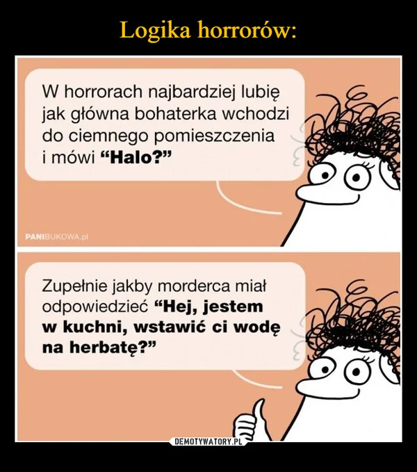 
    Logika horrorów: