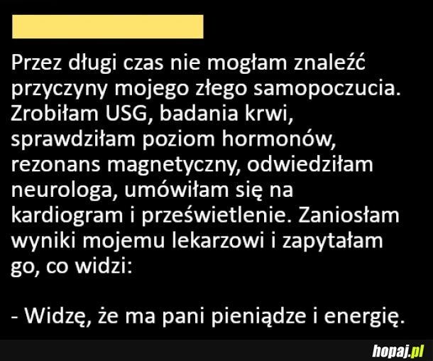 
    Złe samopoczucie