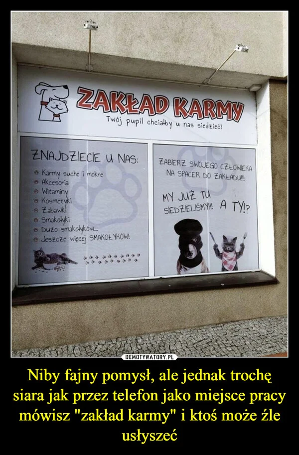 
    Niby fajny pomysł, ale jednak trochę siara jak przez telefon jako miejsce pracy mówisz 
