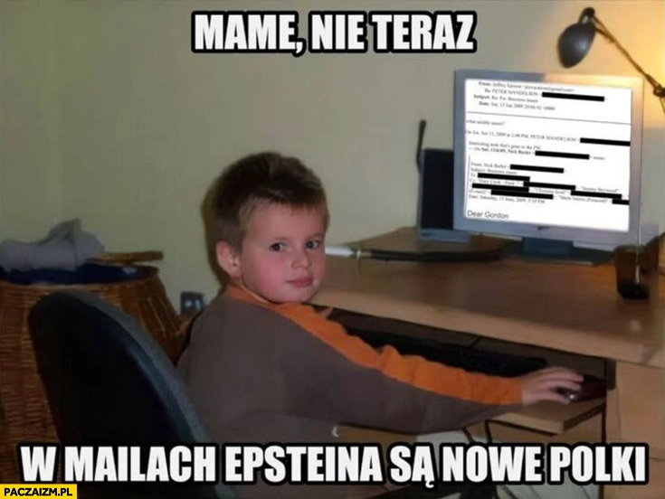
    Mame nie teraz w mailach Epsteina są nowe Polki