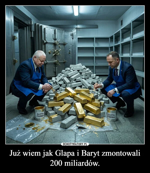 
    Już wiem jak Glapa i Baryt zmontowali 200 miliardów.