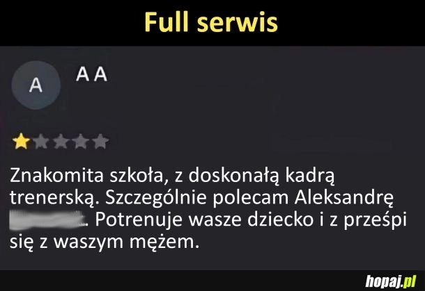 
    Full serwis