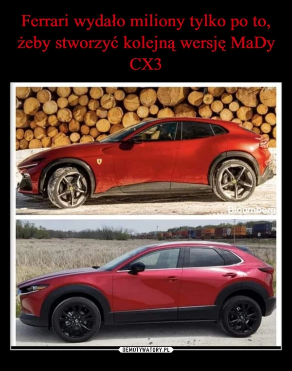 
    Ferrari wydało miliony tylko po to, żeby stworzyć kolejną wersję MaDy CX3