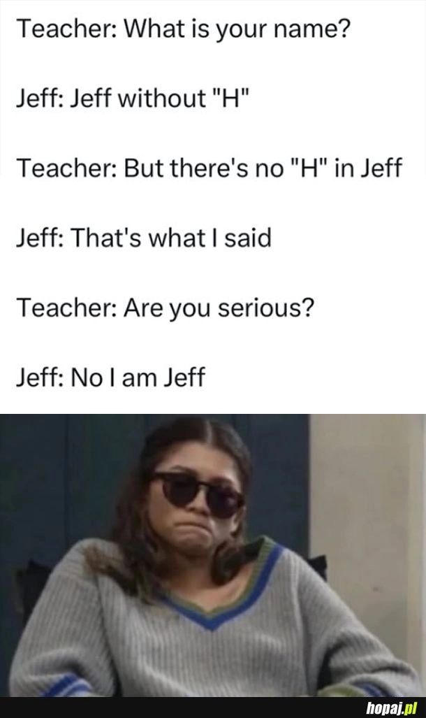 Jeff without H