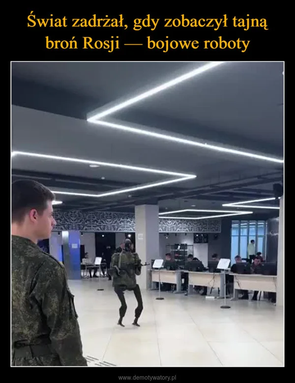 
    Świat zadrżał, gdy zobaczył tajną broń Rosji — bojowe roboty