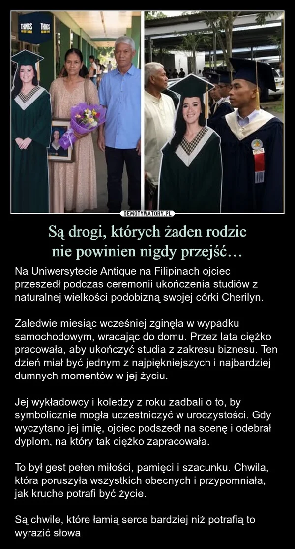 Są drogi, których żaden rodzic nie powinien nigdy przejść…