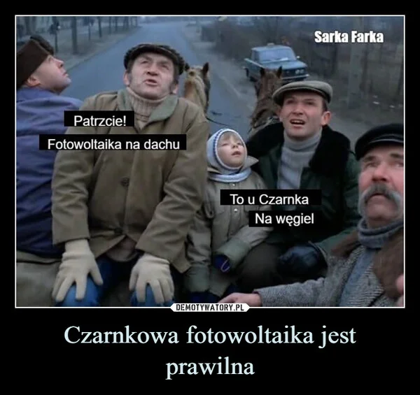 
    Czarnkowa fotowoltaika jest prawilna