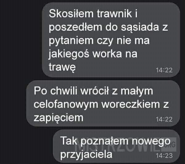 
    Worek na trawę